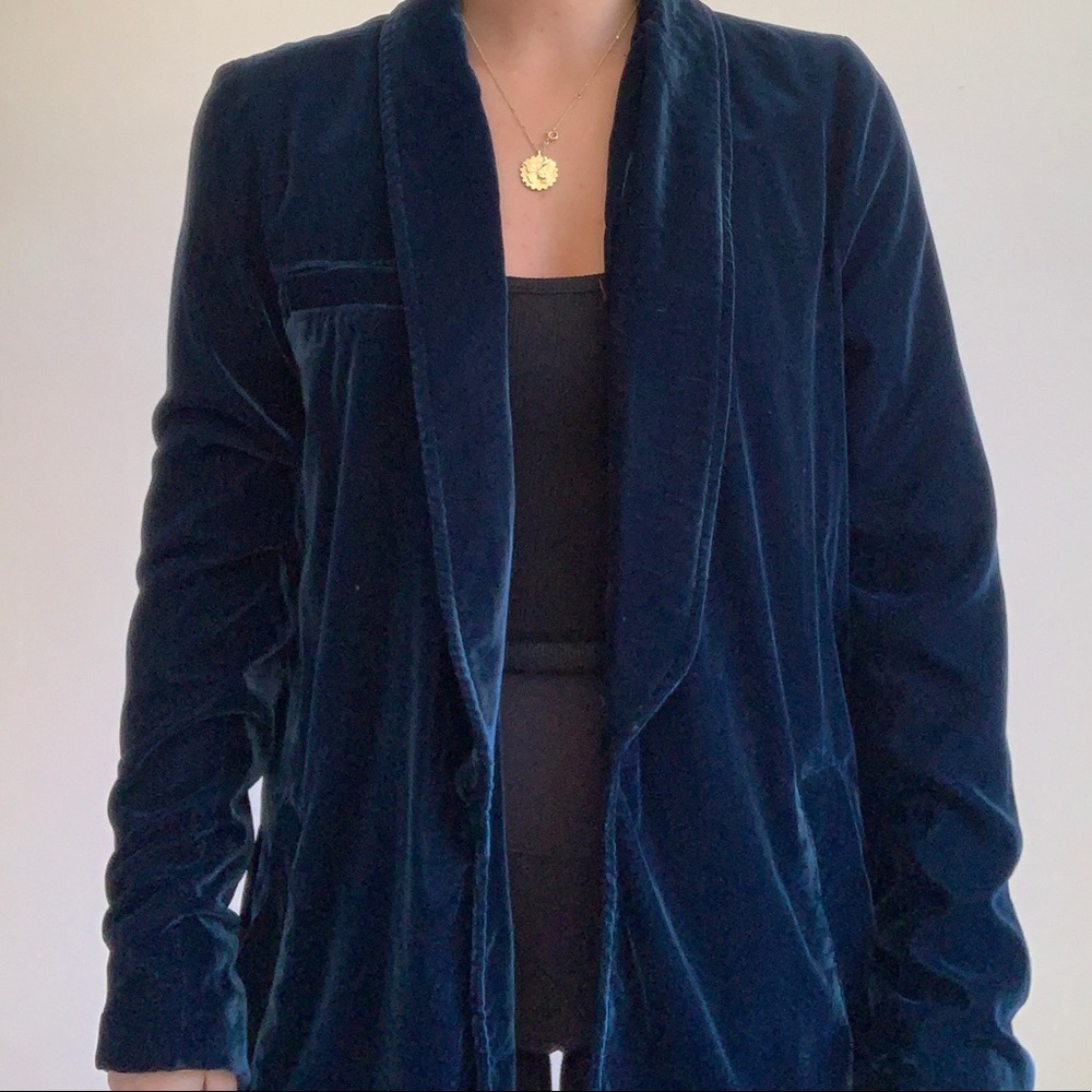 NEVER WORN Free People velvet Blazer